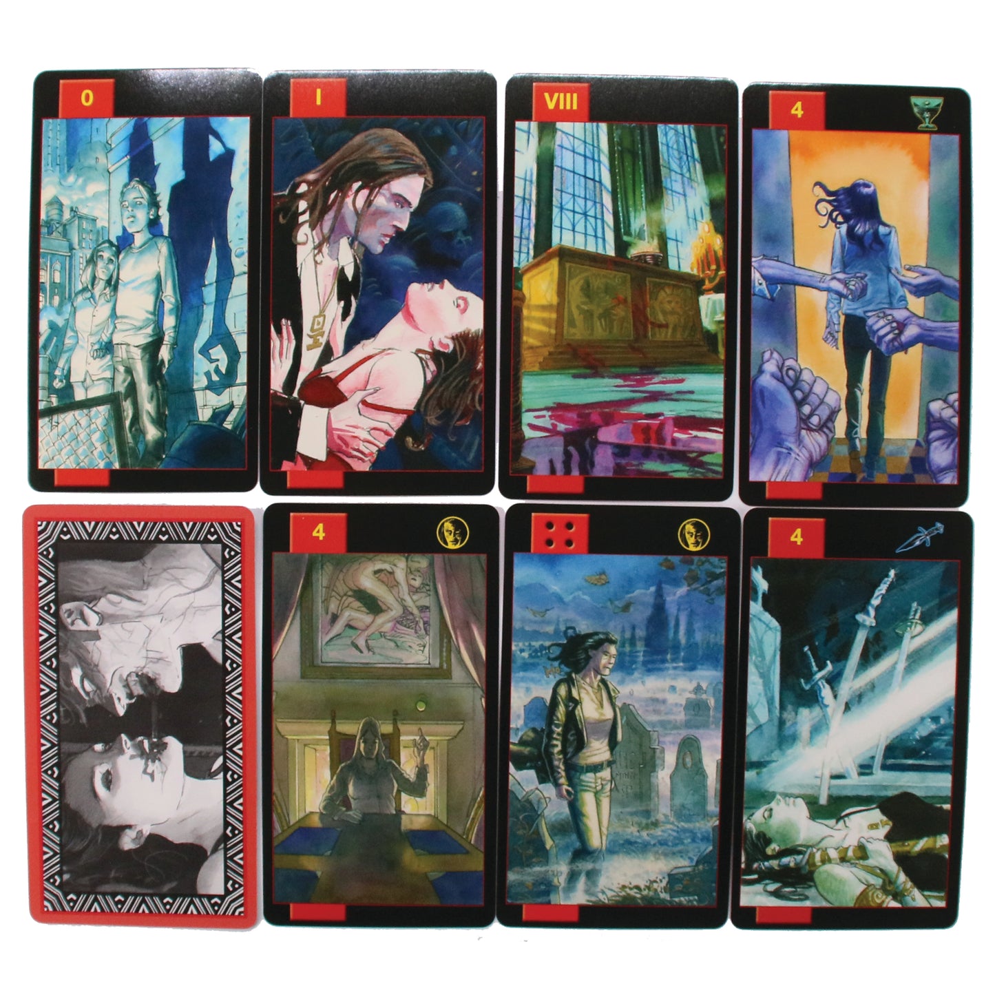 Taro kortos Gotikinis vampyrų taras (rusų k.)