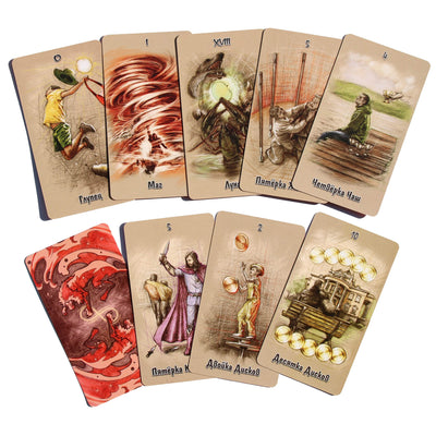 Įsiutusių troškimų Taro kortos / Andrejus Glovizninas