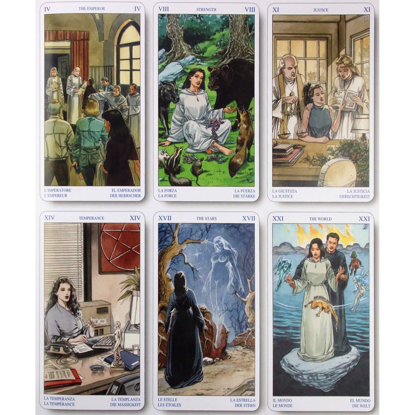 Taro kortos Pagoniškas Tarot (rusų k.)