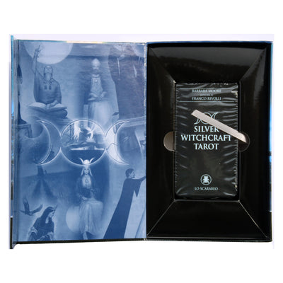 Карты Серебряное колдовское таро (коробка)