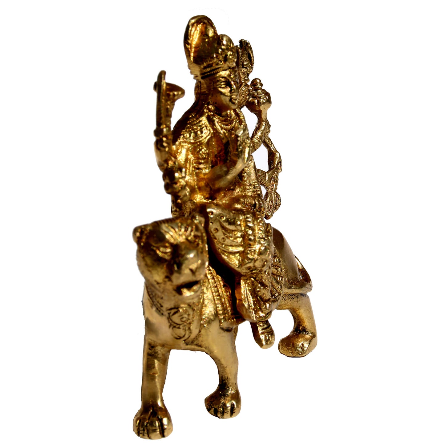 Аштабхуджа Дурга верхом на тигре, 130 мм