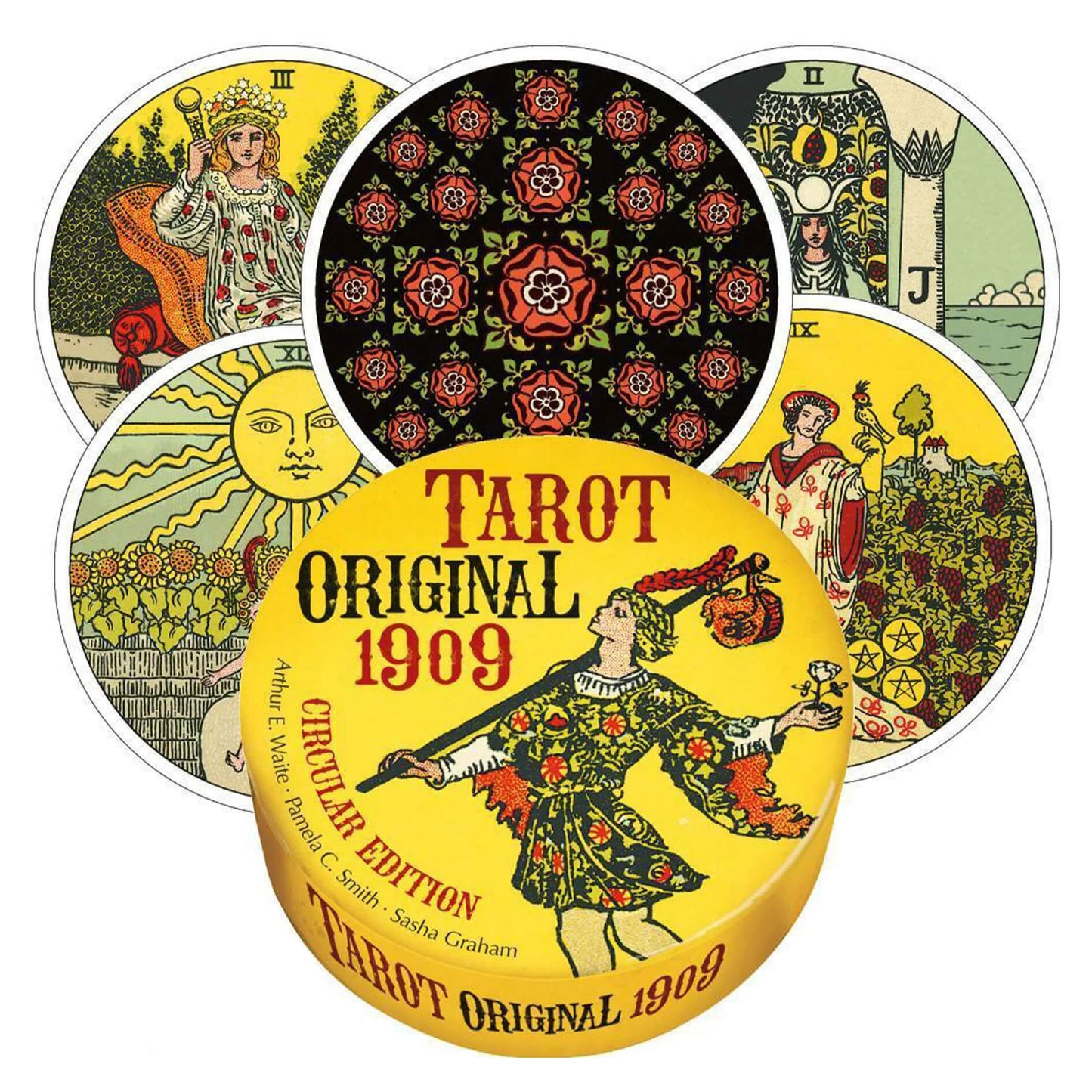 Originalios Taro kortos 1909 (apvalios)