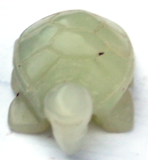 Статуэтка "Черепаха" из светлого нефрита