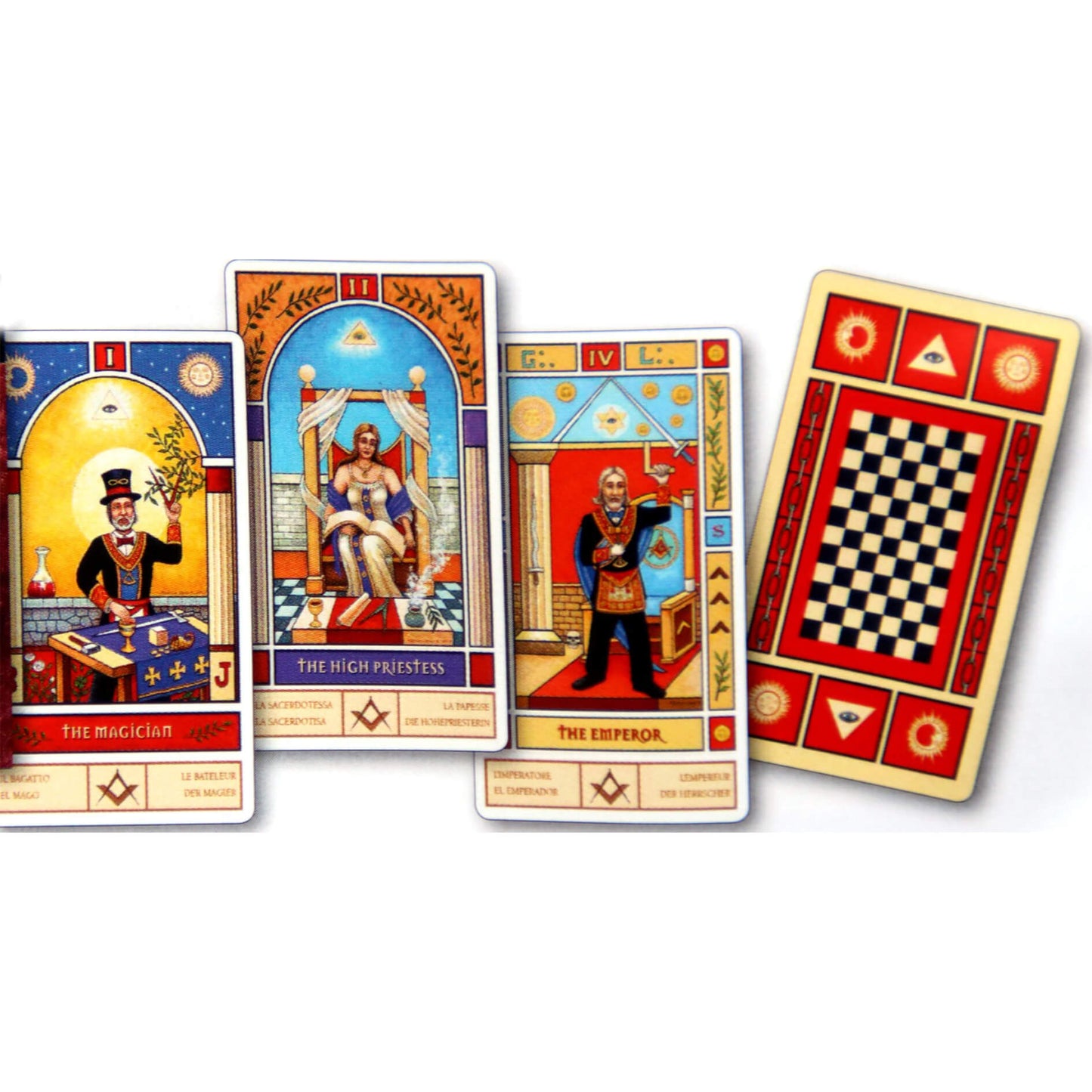 Таро карты Масонов (на английском языке)