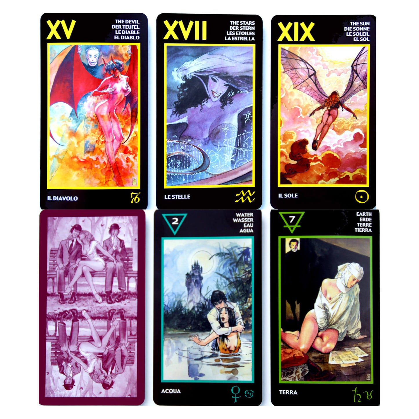 Таро карты Манара mini (на английском языке)