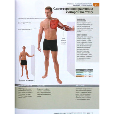 Анатомия растяжки и 100 базовых упражнений