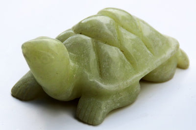 Статуэтка "Черепаха" из нефрита, 20 мм