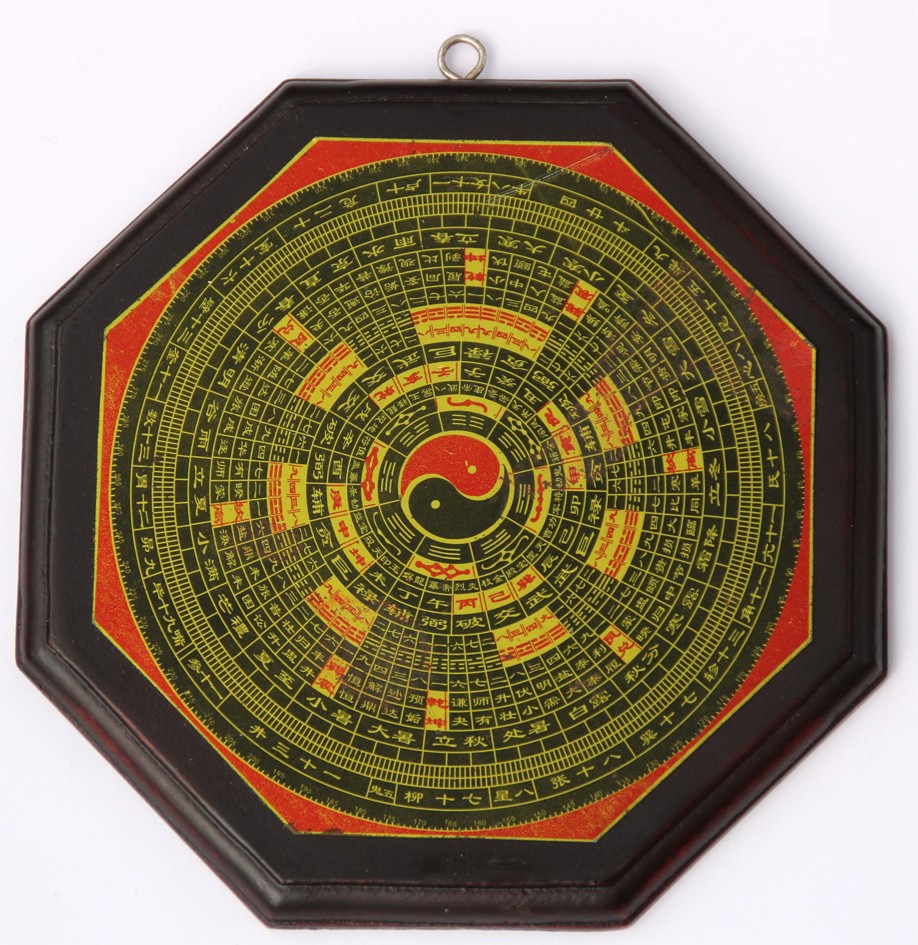 Bagua ant medinio pagrindo 17x17 cm