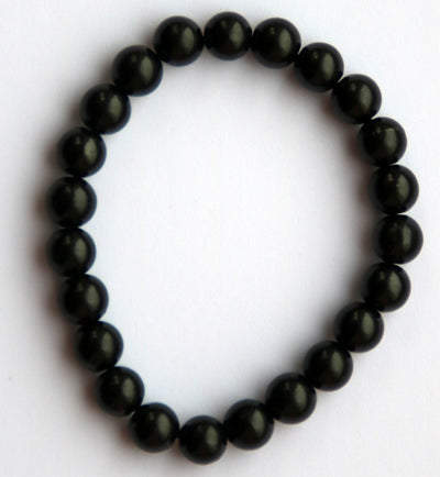 Браслет из шунгита, 23 бусинки