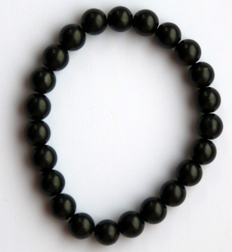 Браслет из шунгита, 23 бусинки