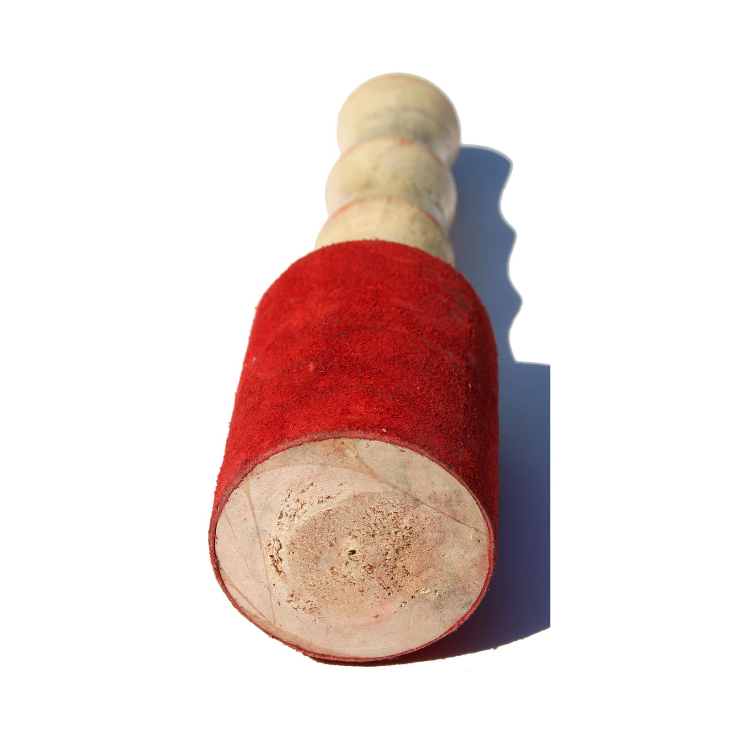 Палочка для поющих чаш обтянутая кожей, средняя