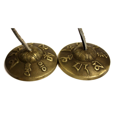 Караталы (Тибетские звенящие блюдца) диаметром 75 мм