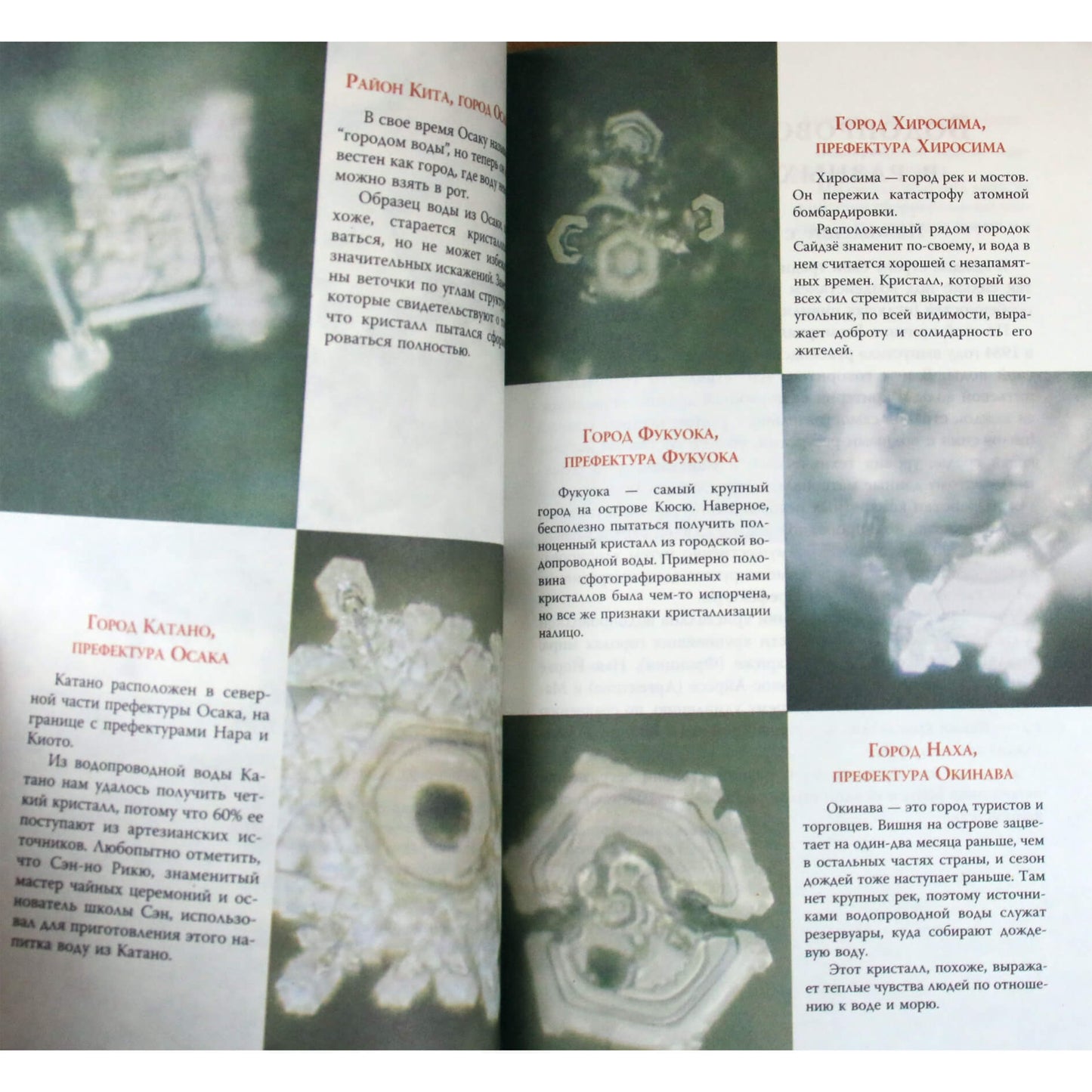 Masaru Emoto „Vandens žinia“