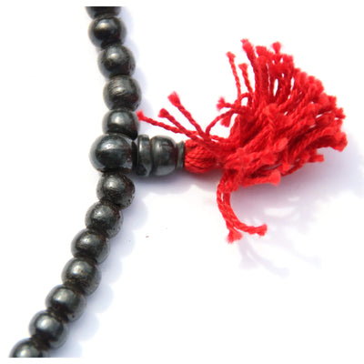 Чётки из кости, чёрные (108 бусин)