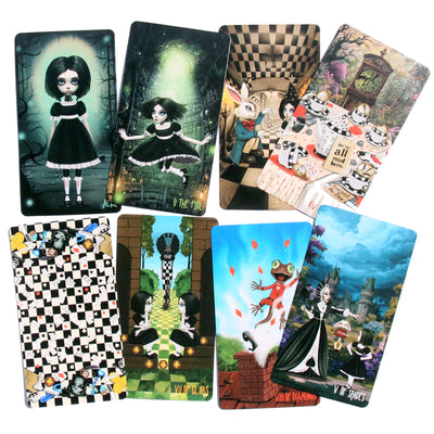 Таро карты ПРИКЛЮЧЕНИЯ АЛИСЫ (на английском языке)