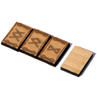 Набор скандинавских рун из бука