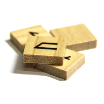 Руны из сосны с мешочком