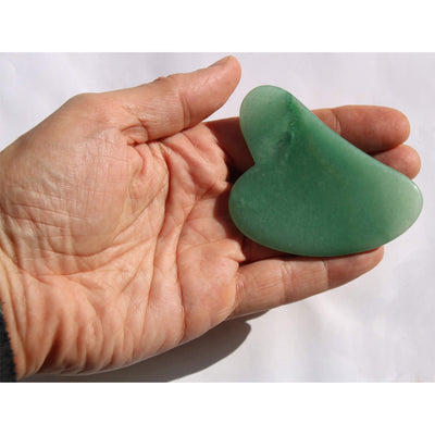 Массажер-скребок Гуаша из нефрита