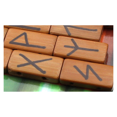 Руны из бамбука