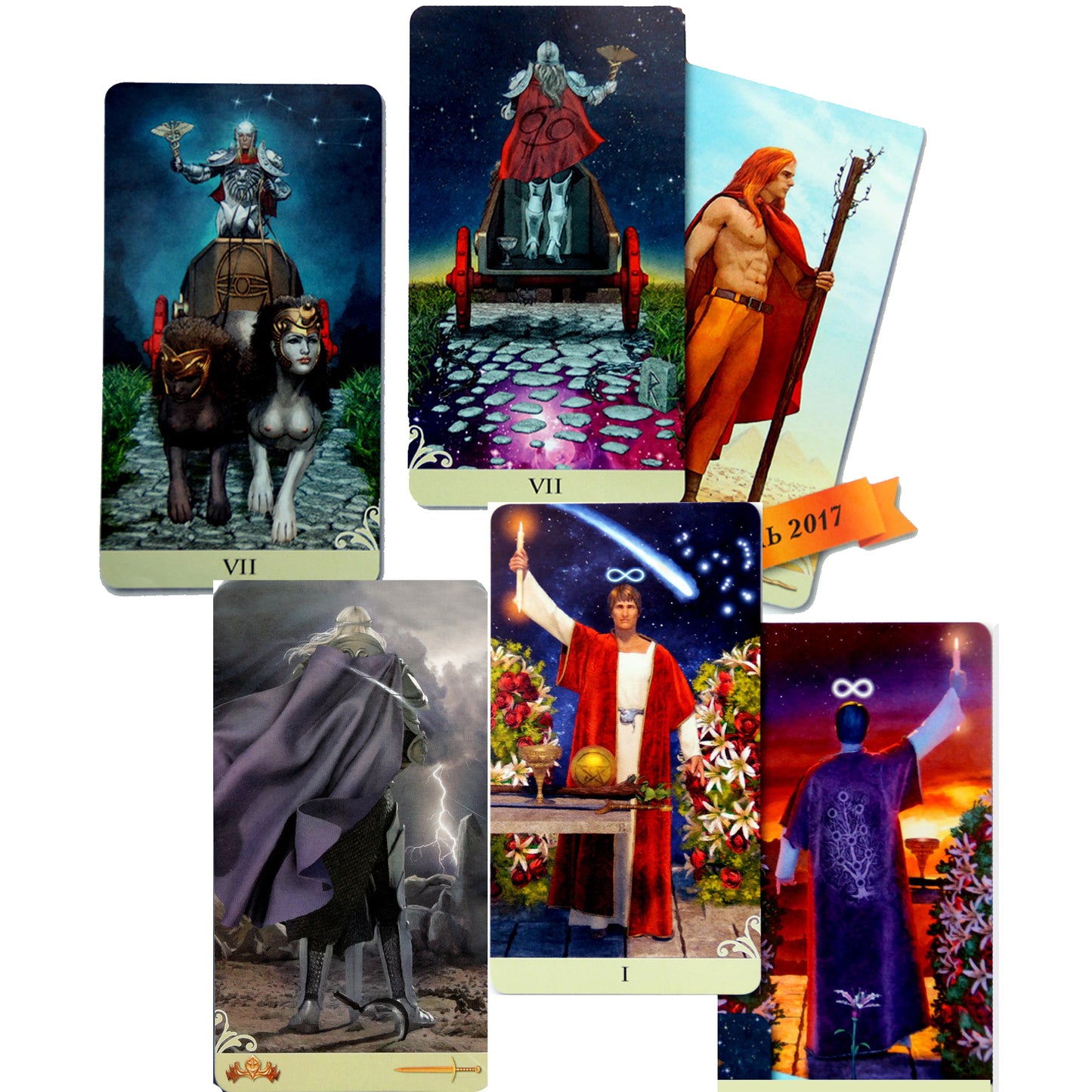 Taro kortos Dvipusis taro (rusų k.)