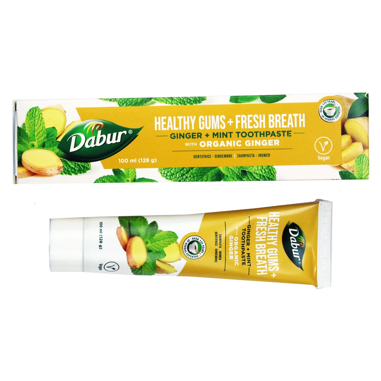 Зубная паста Dabur «Ginger and Mint», 100ml