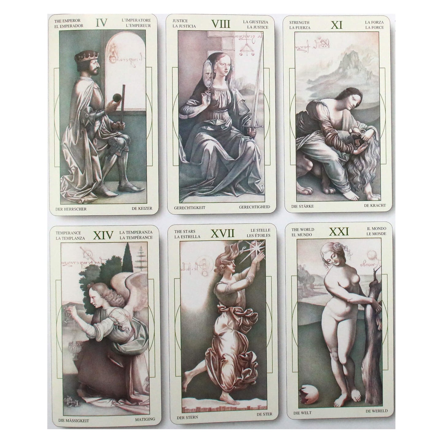 Таро карты Мир Леонардо Да Винчи