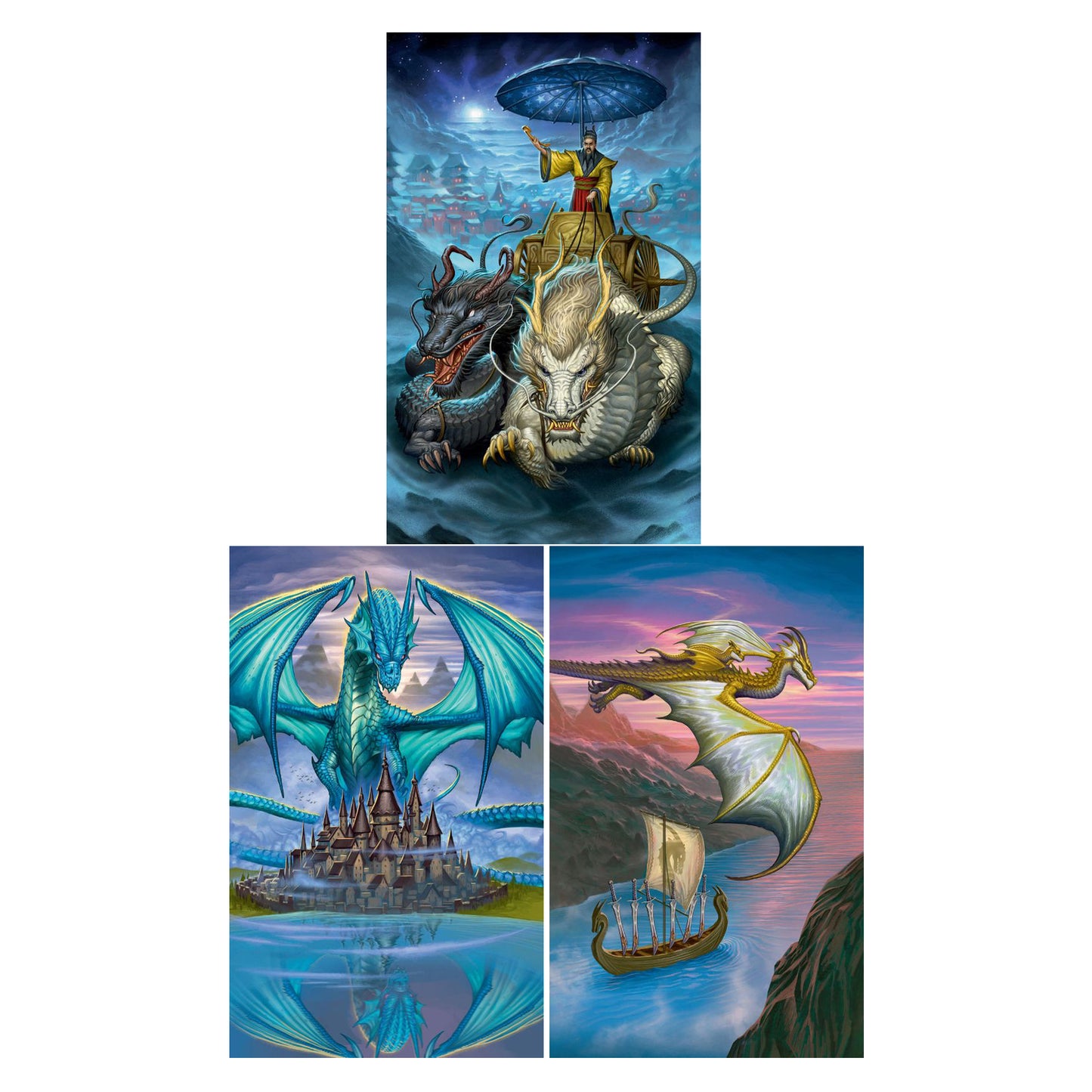 Таро карты Драконов / Шон МакКензи (коробка, на русском языке)