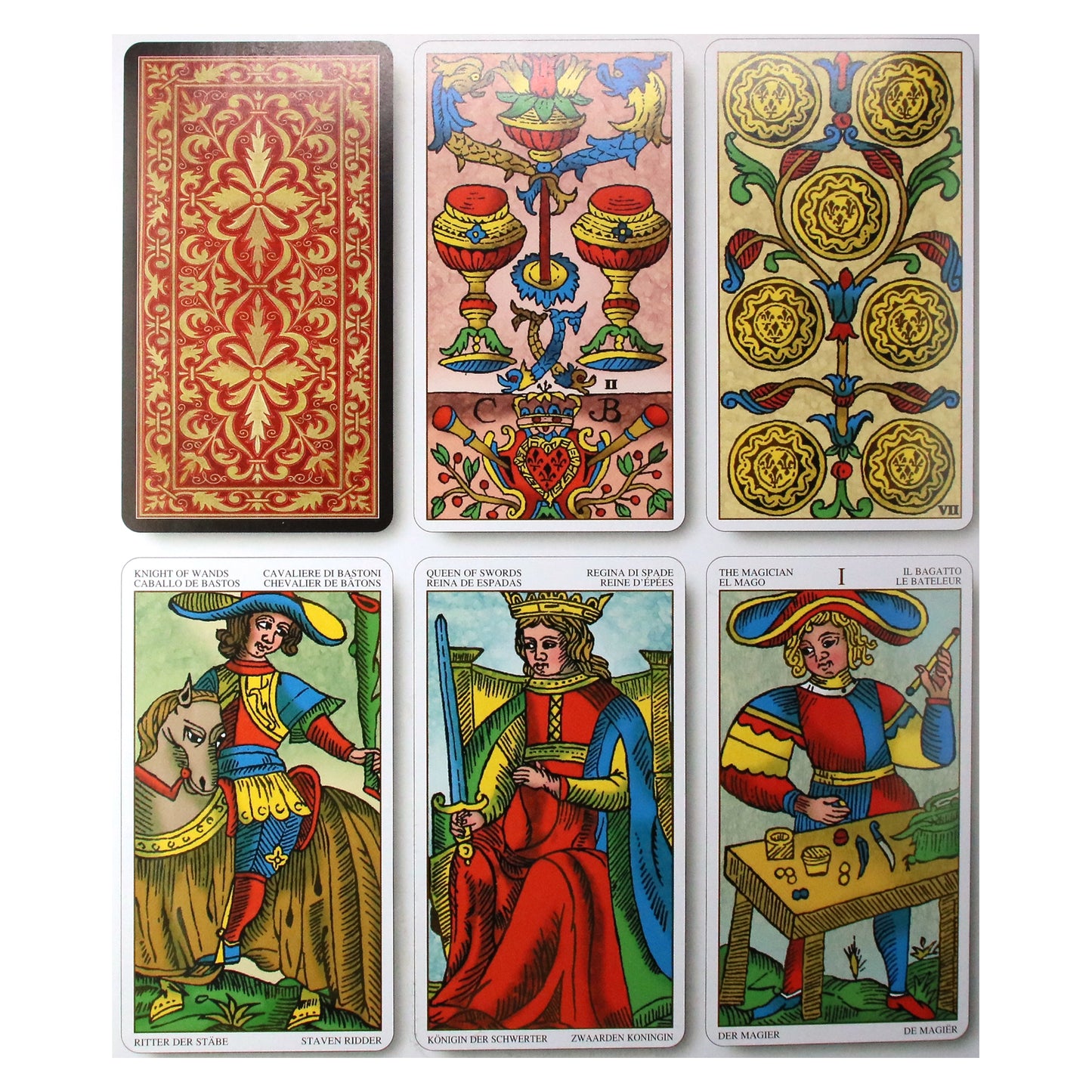 Таро карты Универсальное Марсельское Таро (на русском языке)