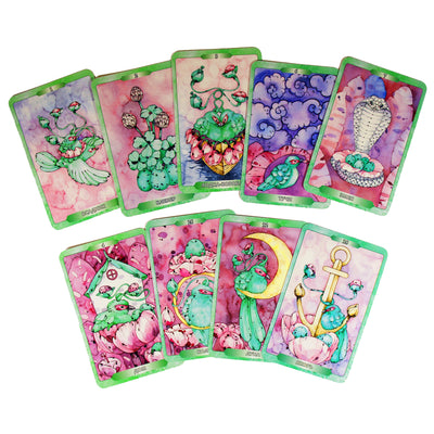 Карты Оракул Ленорман Изумрудные птицы / Oxana Raullkrass