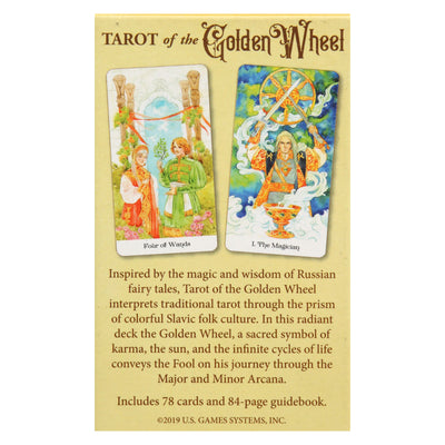 Таро карты Золотого Колеса (на английском языке)