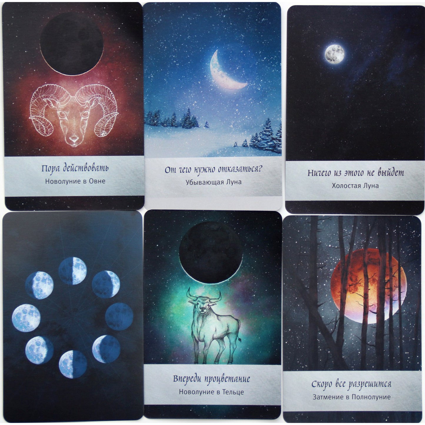 Laukinio mėnulio taro kortos (rusų k.)