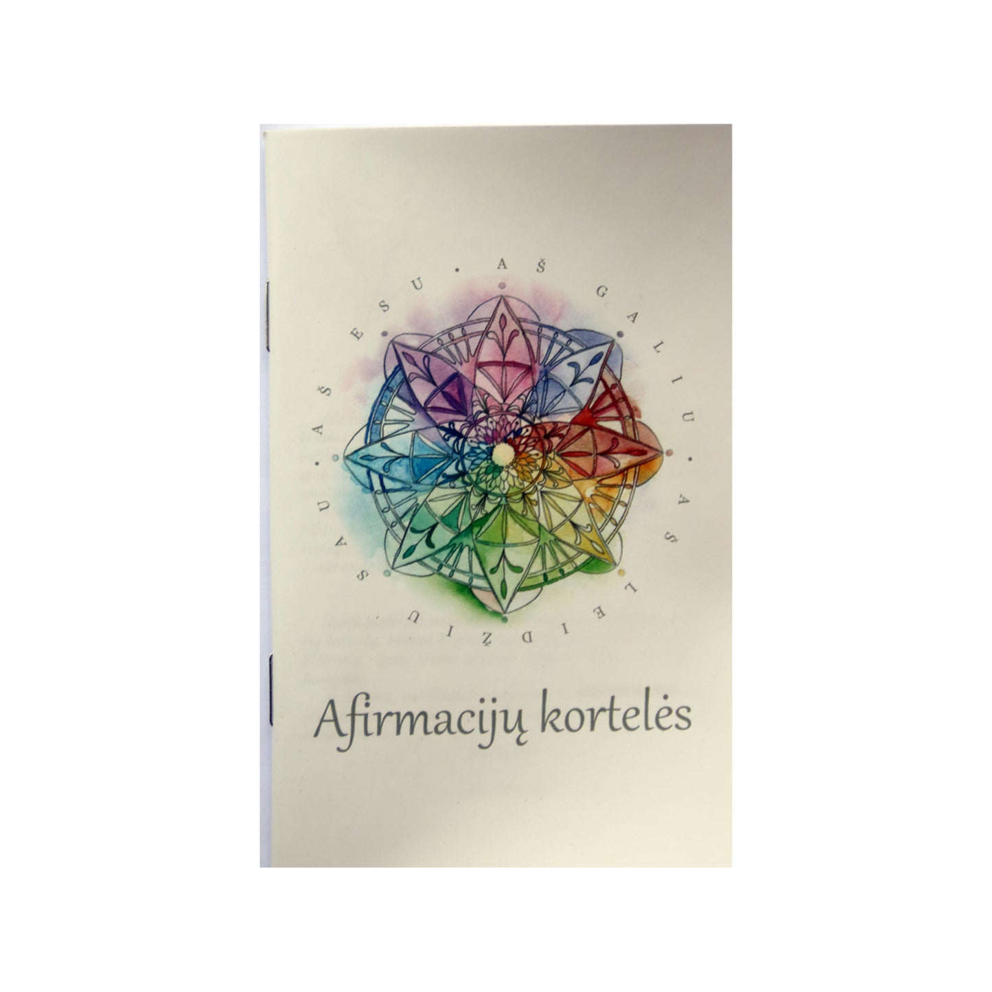 Afirmacijų kortelės (su knygute)