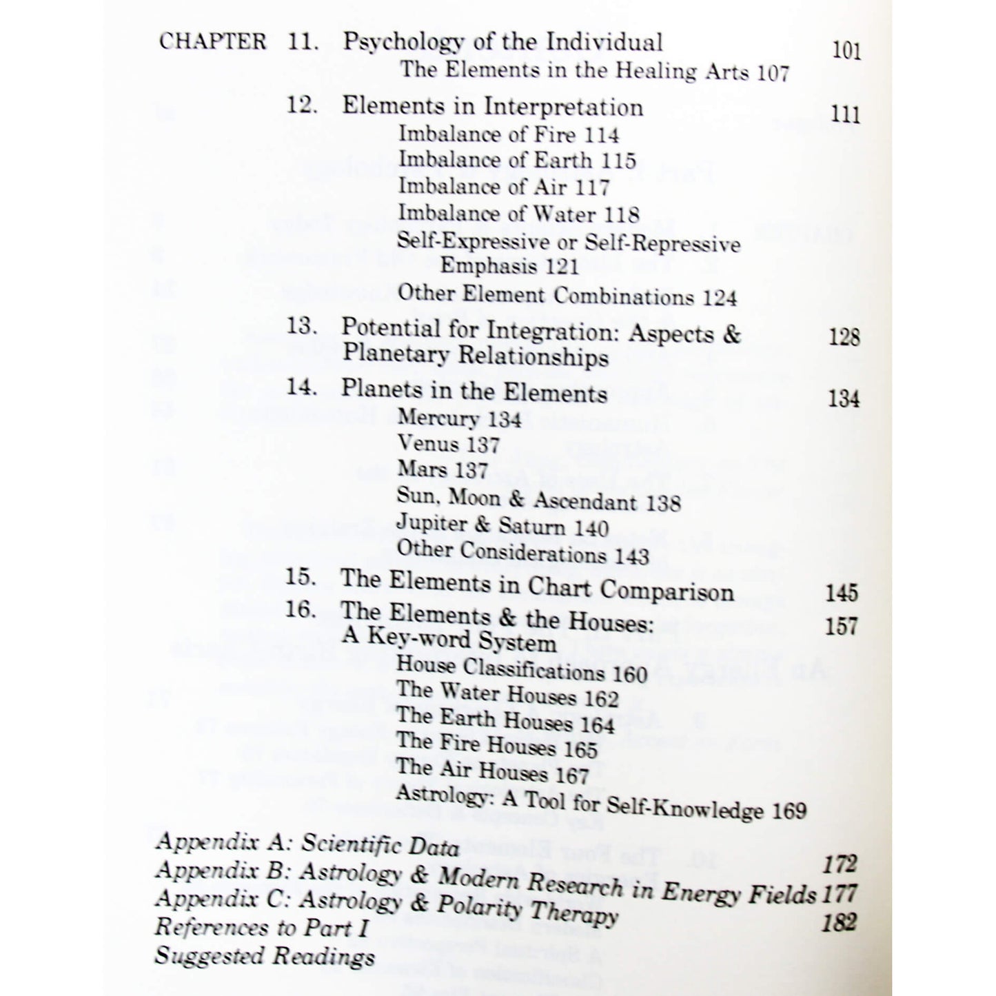 Stephen Arroyo "Astrology, Psichology and the Four Elements"