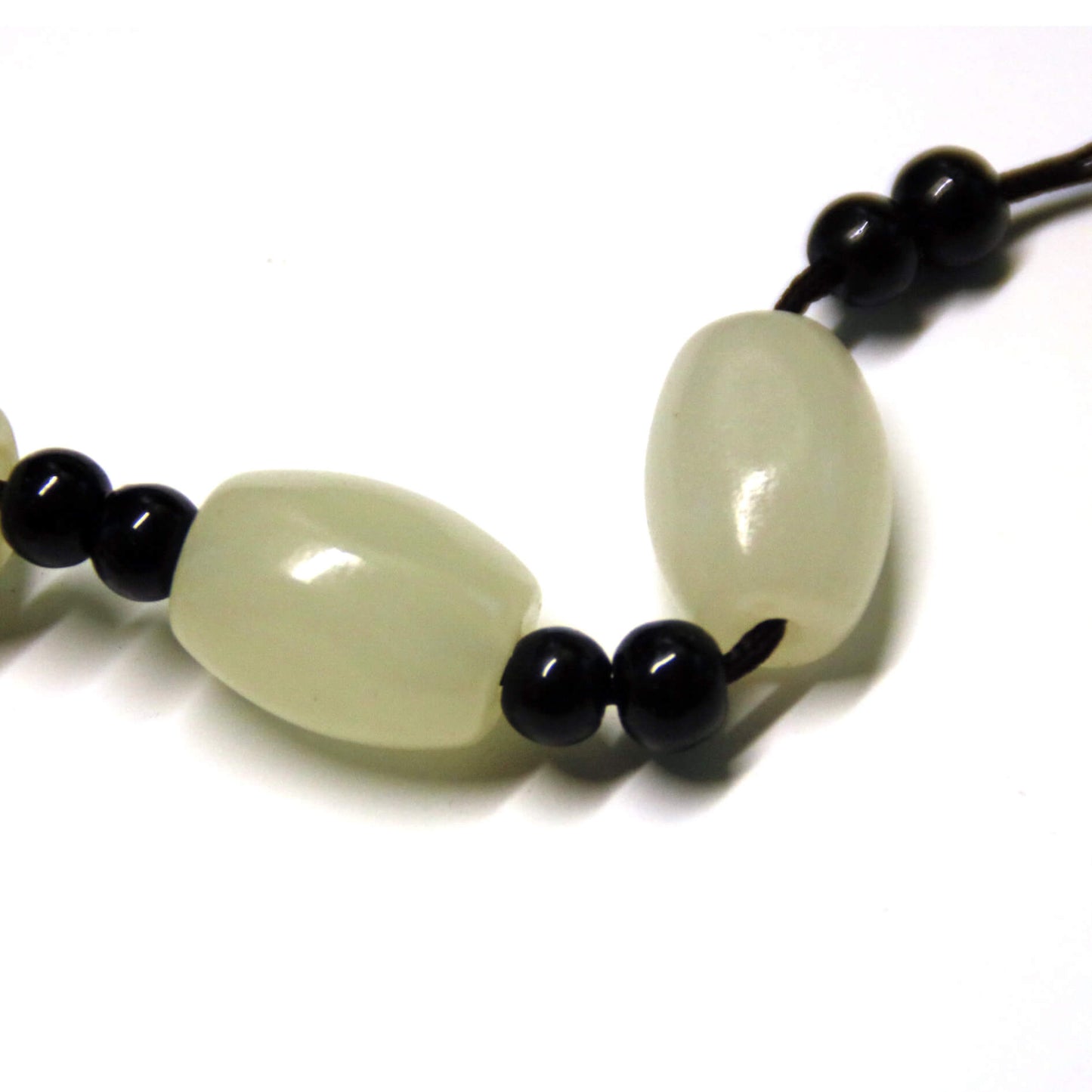 Бусы из оникса D (22 бусины)