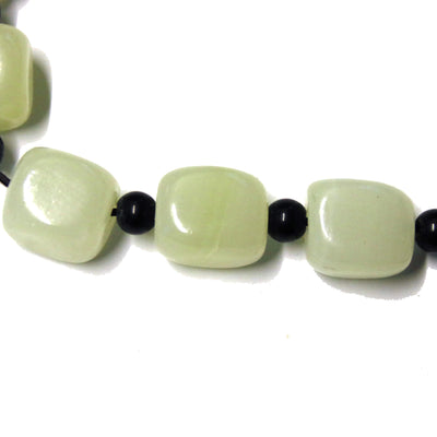 Бусы из оникса А (20 бусин)