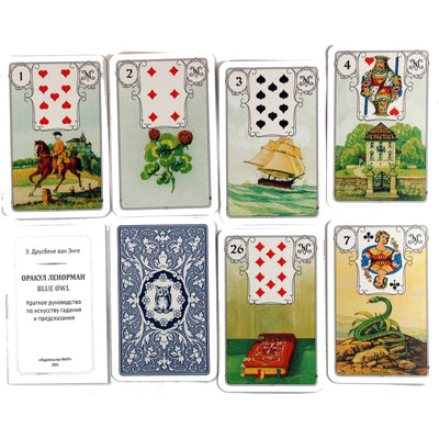 Карты Оракул Ленорман Голубая Сова