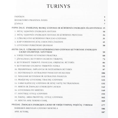 Barbara Ann Brennan "Gydymas šviesa"