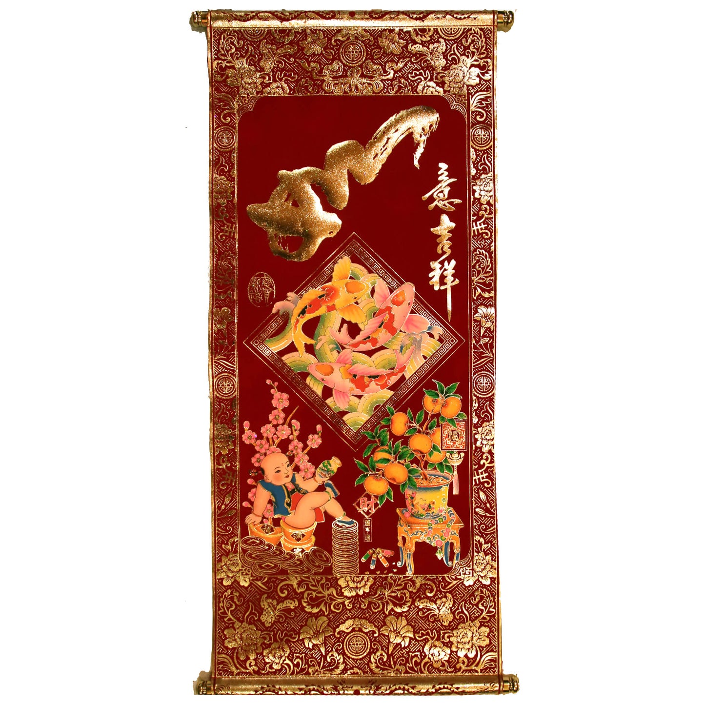 Панно фэн-шуй Апельсиновое дерево