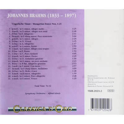 Johannes Brahms / Ungarische tanze / Hungarian dances Nos. 1-21