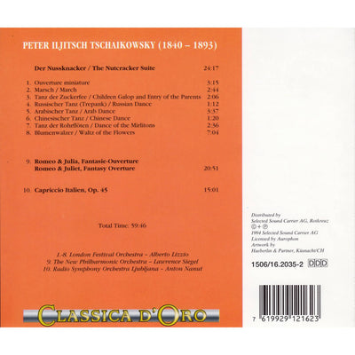 Peter Tschaikowsky / The nutcracker * Romeo & Julia * Capriccio Italien, Op. 45