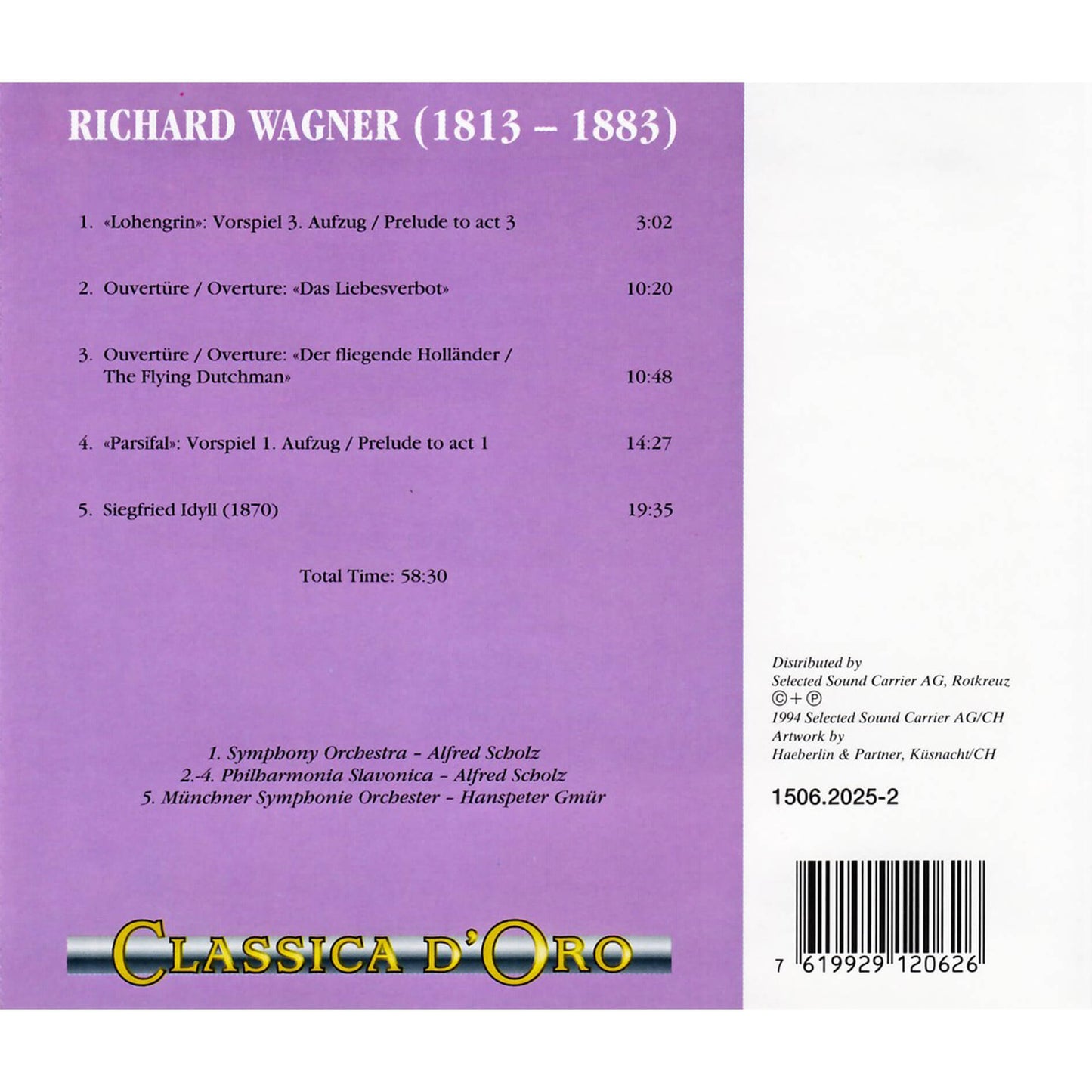 Richard Wagner / Overtures & Orchestral Preludes