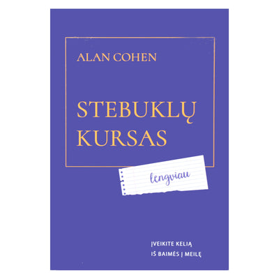 Alan Cohen "Stebuklų kursas lengviau"