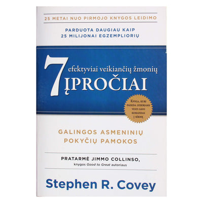 Stephen Covey "7 efektyviai veikiančių žmonių įpročiai. Galingos asmeninių pokyčių pamokos"