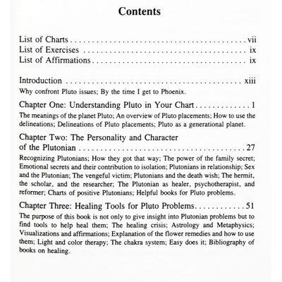 Donna Cunningham "Healing Pluto problems"