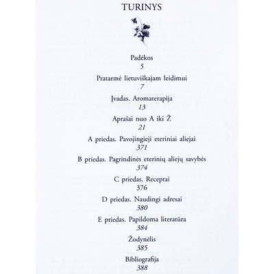 Patricia Davis "Aromaterapija nuo A iki Ž"