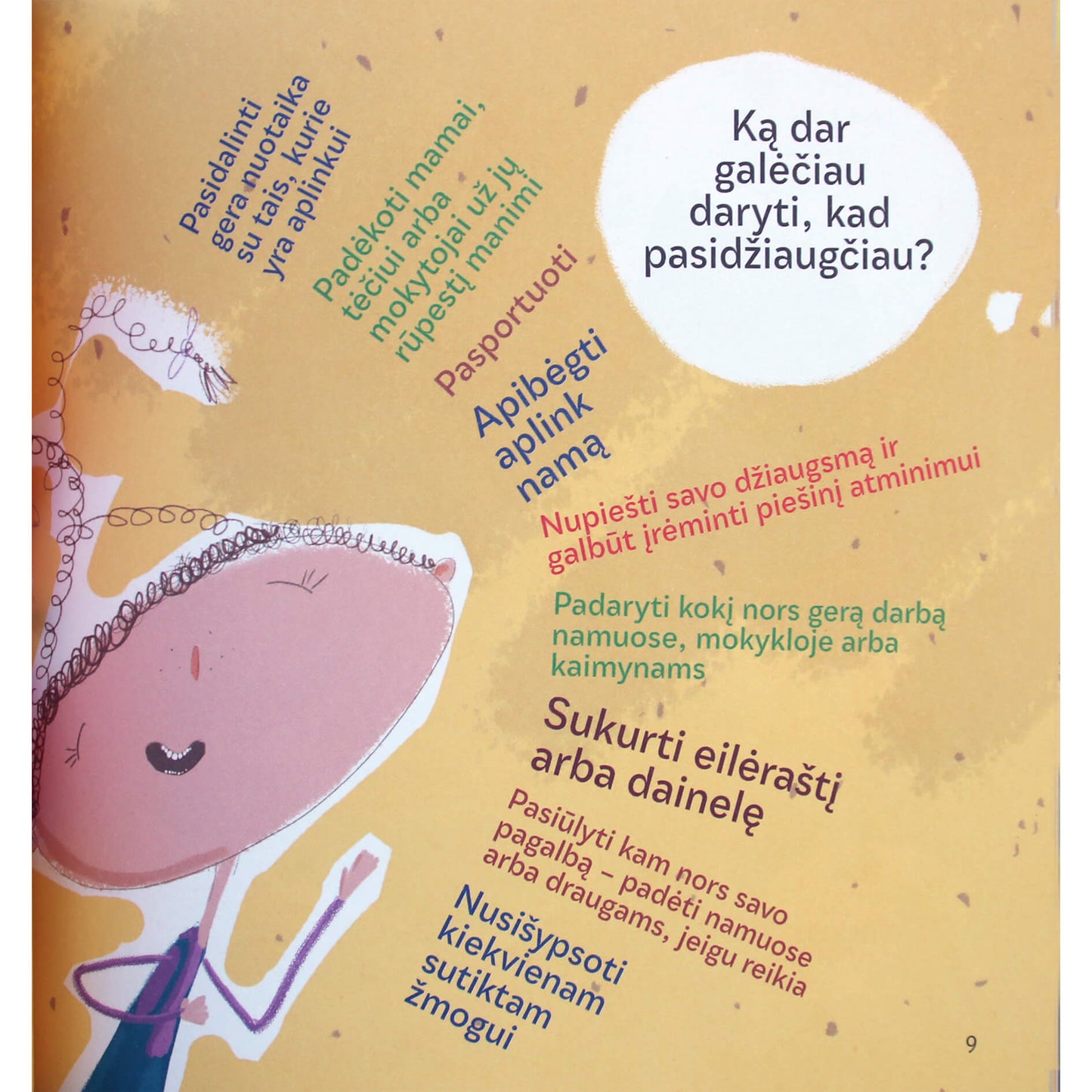 Aurima Dilienė "Džiaugsmas. Ką daryti?"