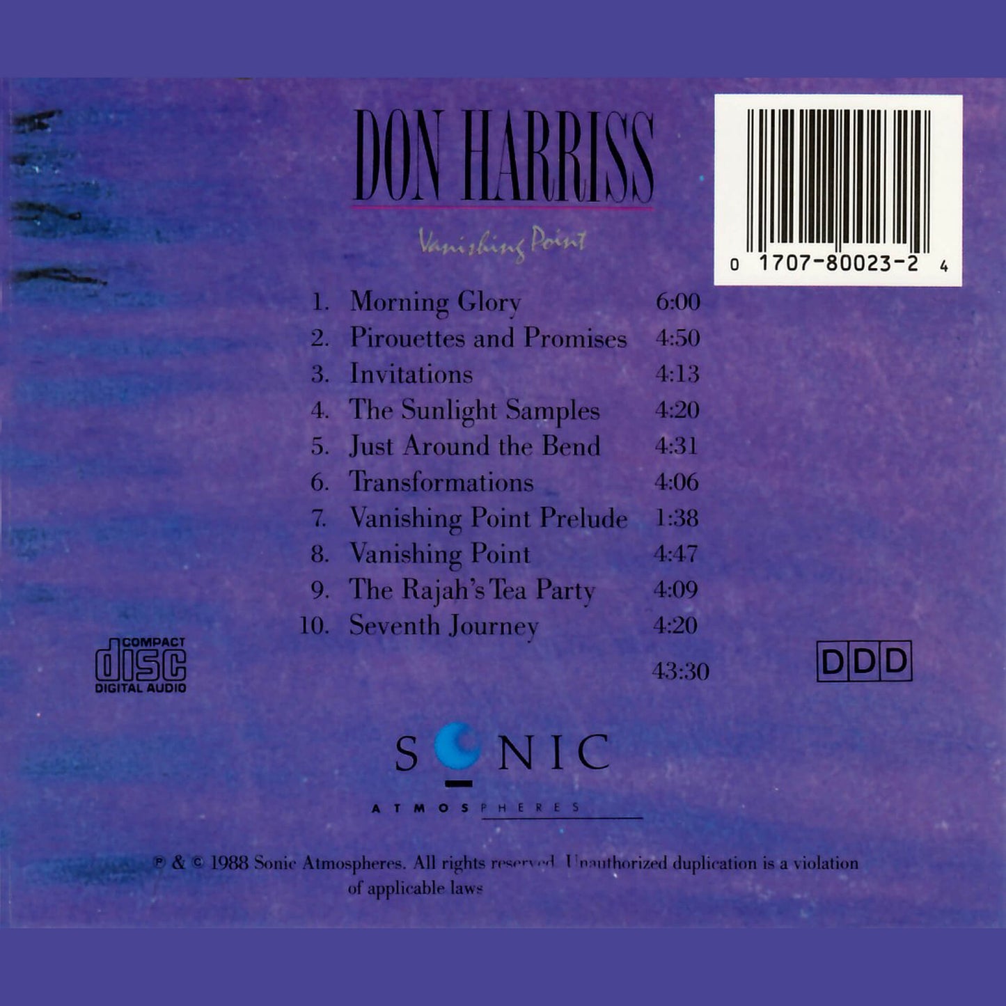 Don Harriss / Vanishing Point