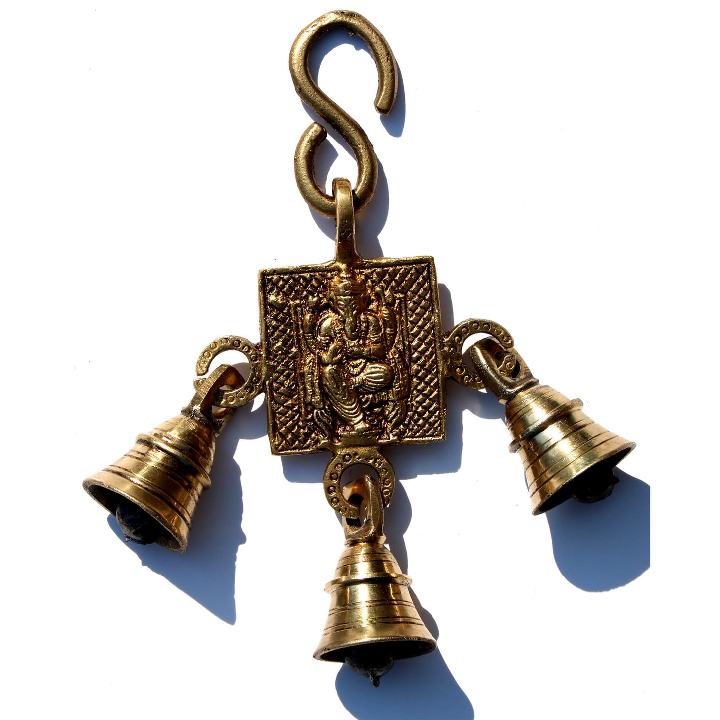 Бронзовые колокольчики на дверь "Ганеша"