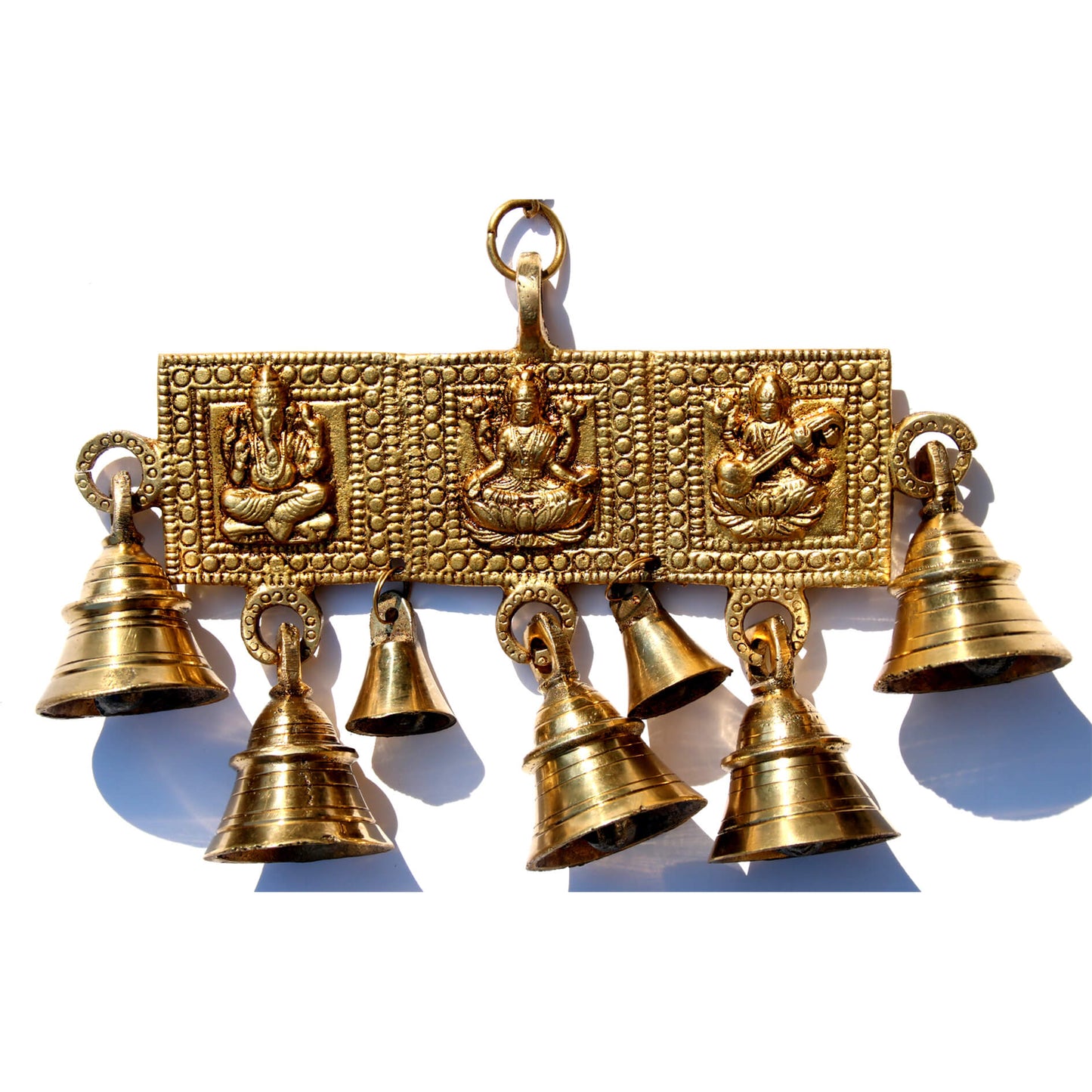Бронзовые колокольчики на дверь "Боги"