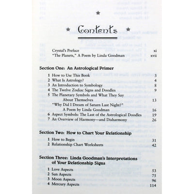 Linda Goodman "Relationship Signs"